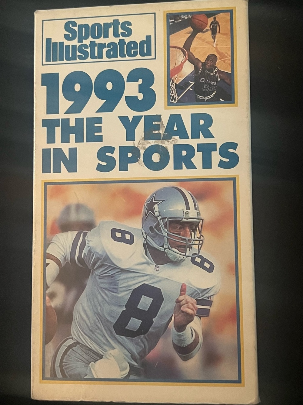 VHS Sports Illustrated 1993 The Year in Sports AIKMAN SHAQ